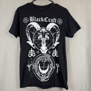Blackcraft Cult BCC Men's T-Shirt Black Gothic Goth 666  Size Small